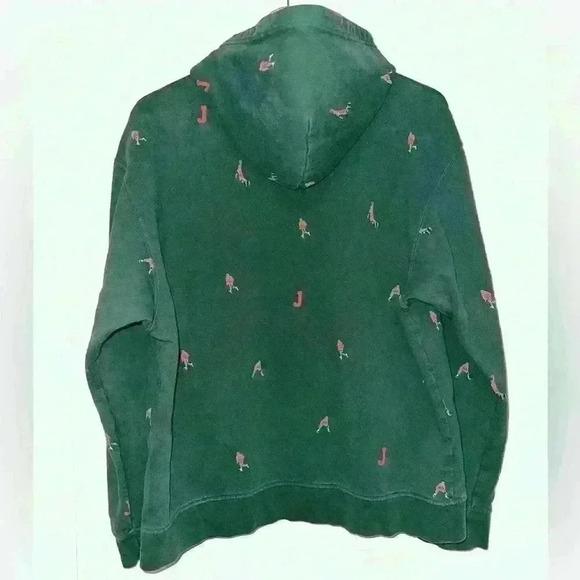 JORDAN ESSENTIALS FLC PULLOVER HOODIE "NOBLE GREEN" Size Large - Picture 5 of 5